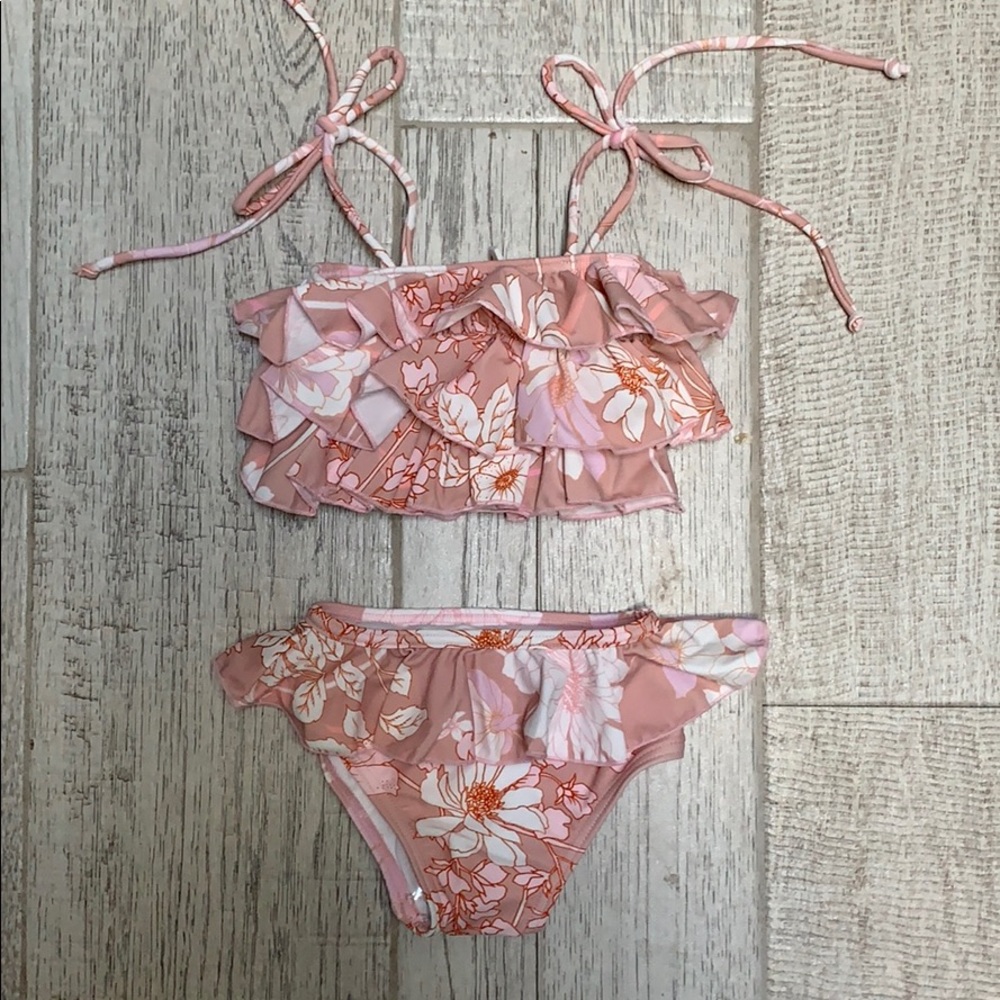 Infamous Swim toddler bikini set NEW